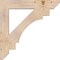 Ekena Millwork Merced Slat Smooth Bracket, Douglas Fir, 5 1/2"W x 38"D x 38"H BKT06X38X38MRC06SDF - alternate 2